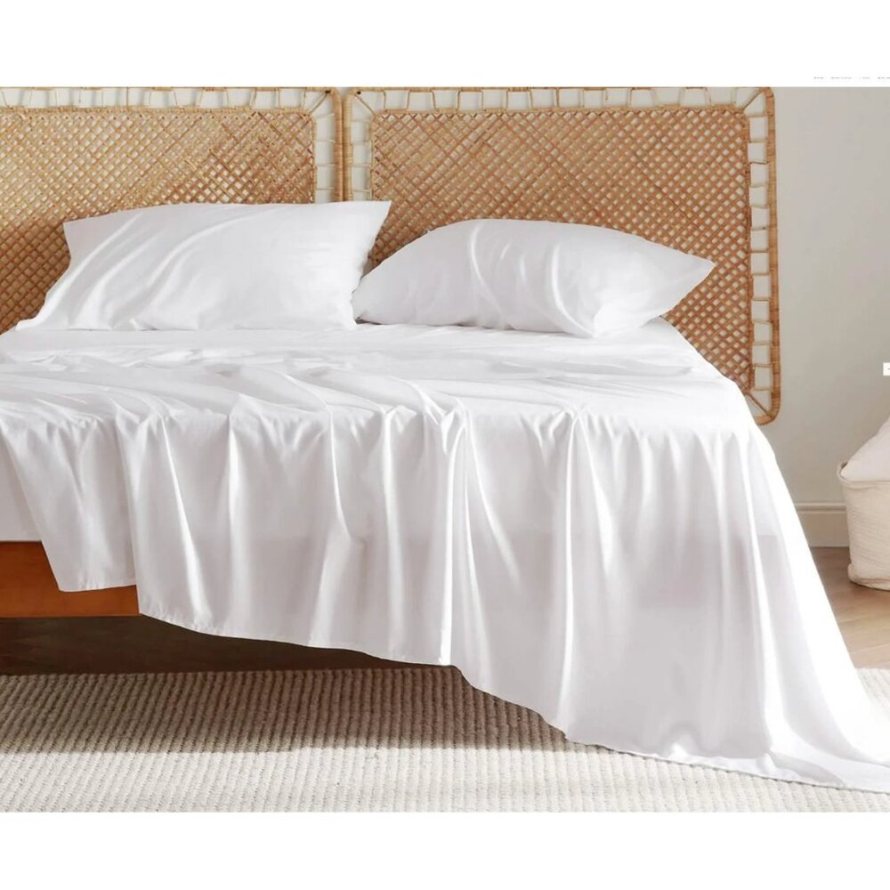 NWT King Size Sheet Set, Cooling Sheets King, Rayon Derived from Bamboo
